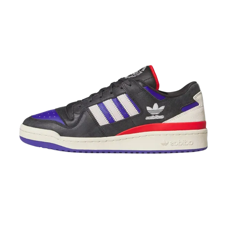 adidas Forum 84 Low Core Black Pure Purple Cream White