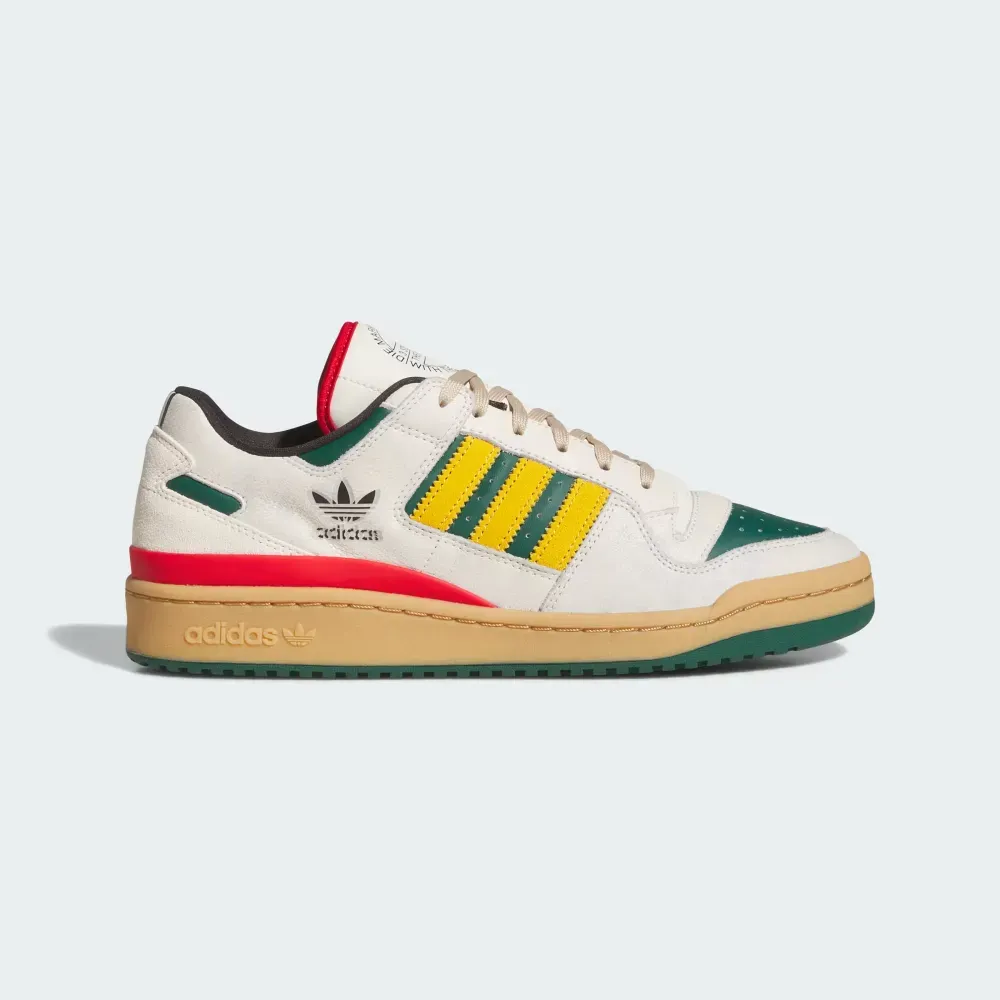 adidas Forum 84 Low CL Cream White Crew Yellow Collegiate Green foto 1