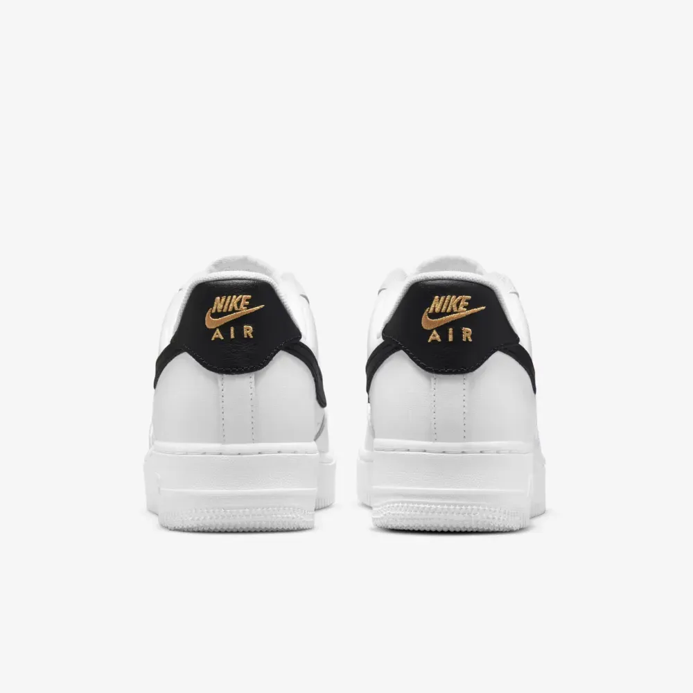 Nike Air Force 1 Low Essential White Black Gold foto 4