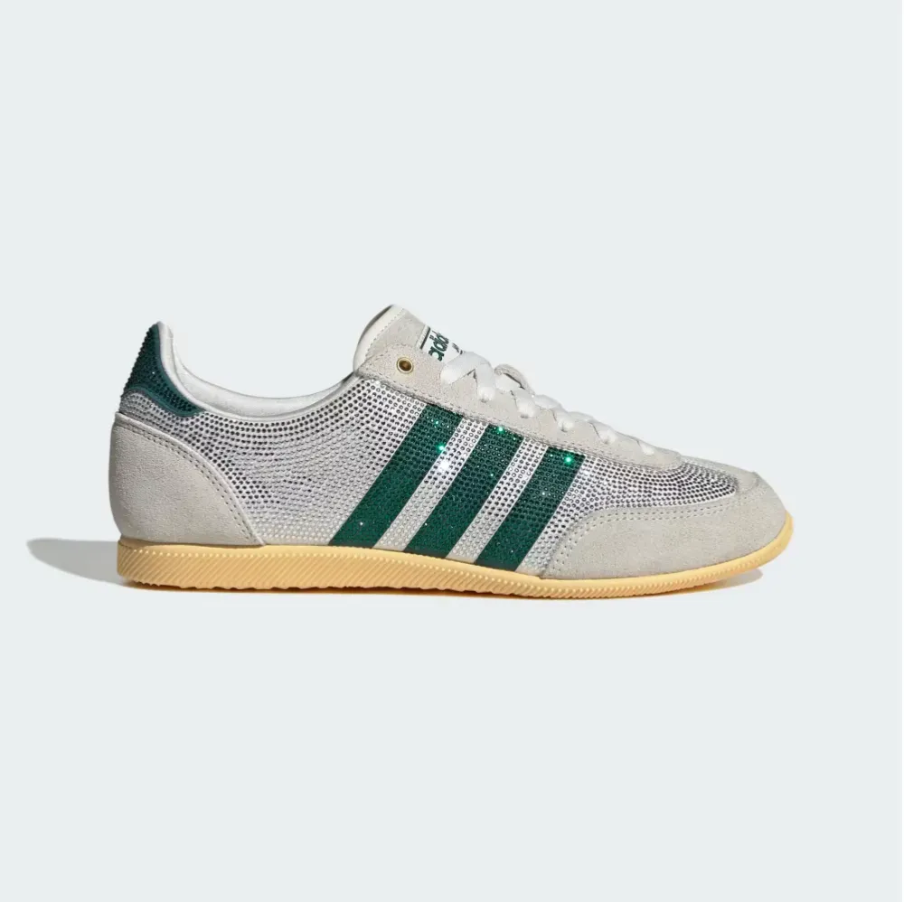 adidas Japan Rhinestone Core White Rich Green Orange Tint - Droper