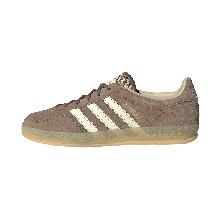 adidas Gazelle Indoor Earth Strata Off White Khaki Three