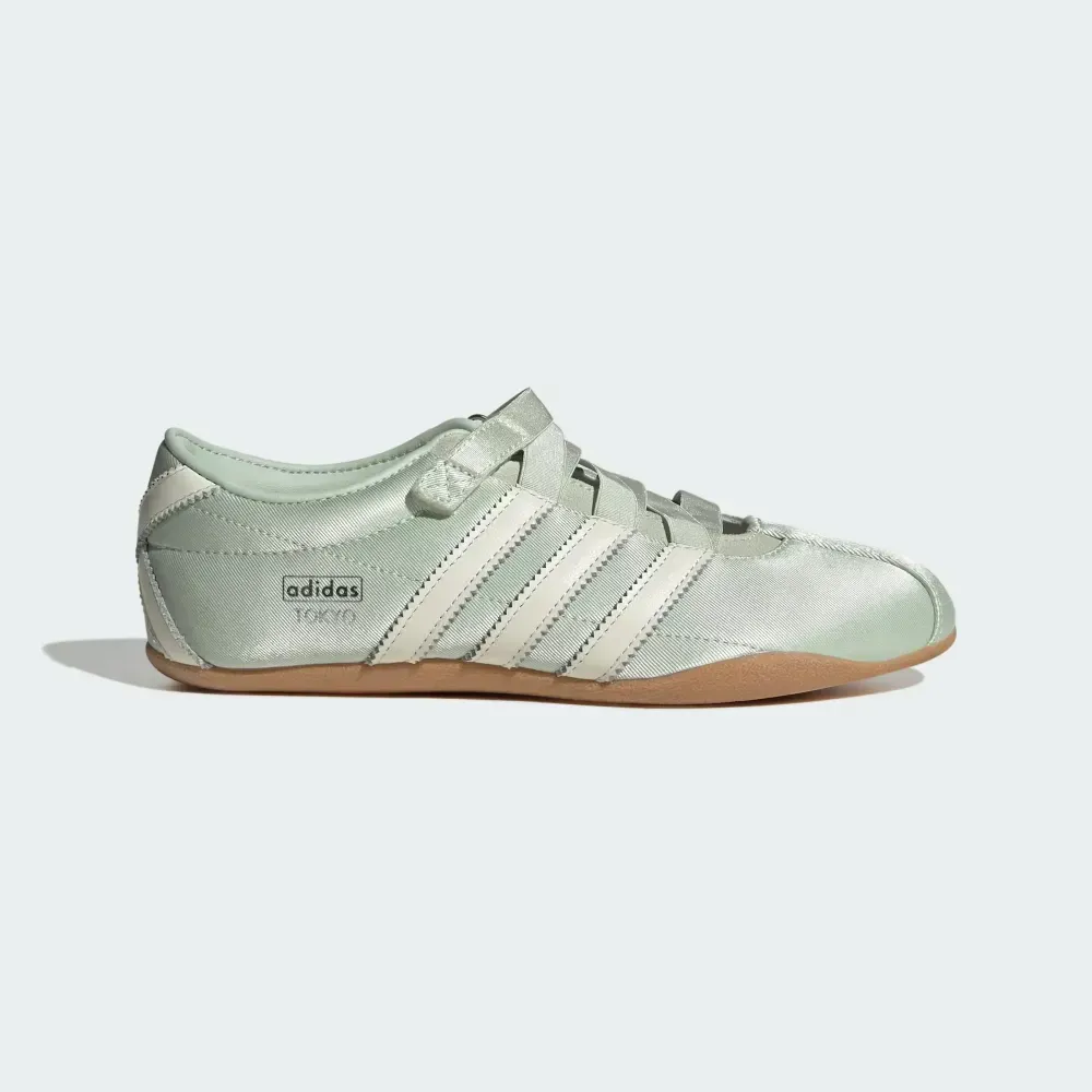 adidas Tokyo MJ Linen Green Off White Silver Metallic - Droper