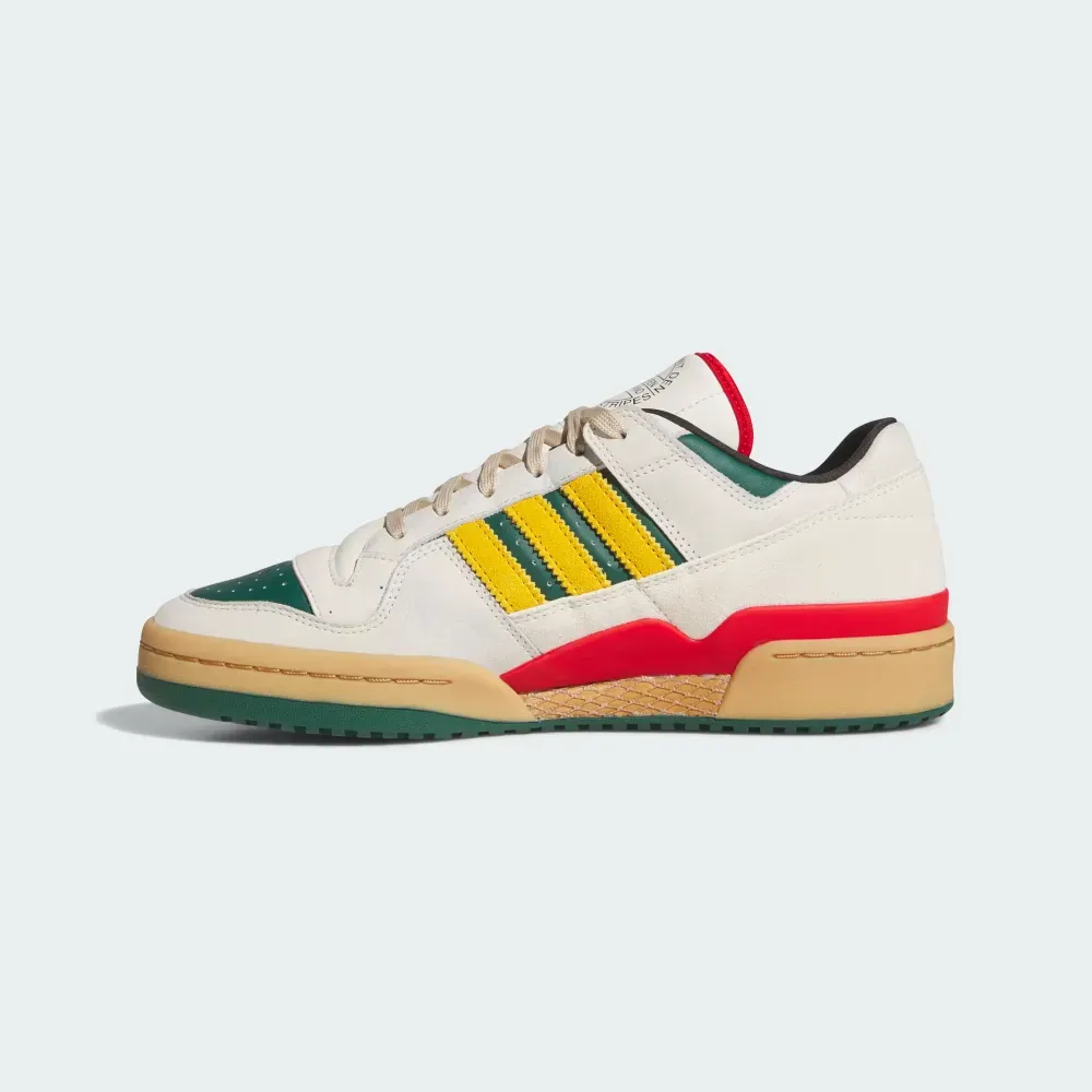adidas Forum 84 Low CL Cream White Crew Yellow Collegiate Green foto 3