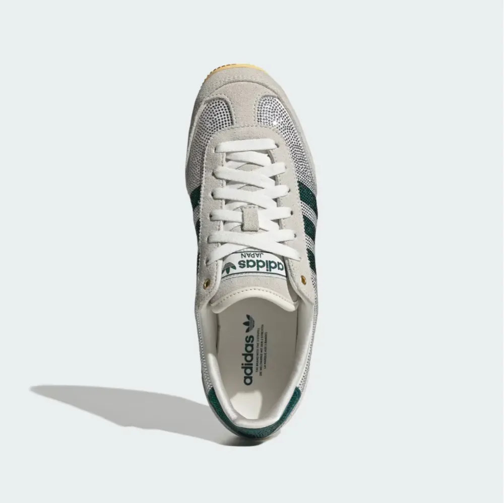 adidas Japan Rhinestone Core White Rich Green Orange Tint - Droper