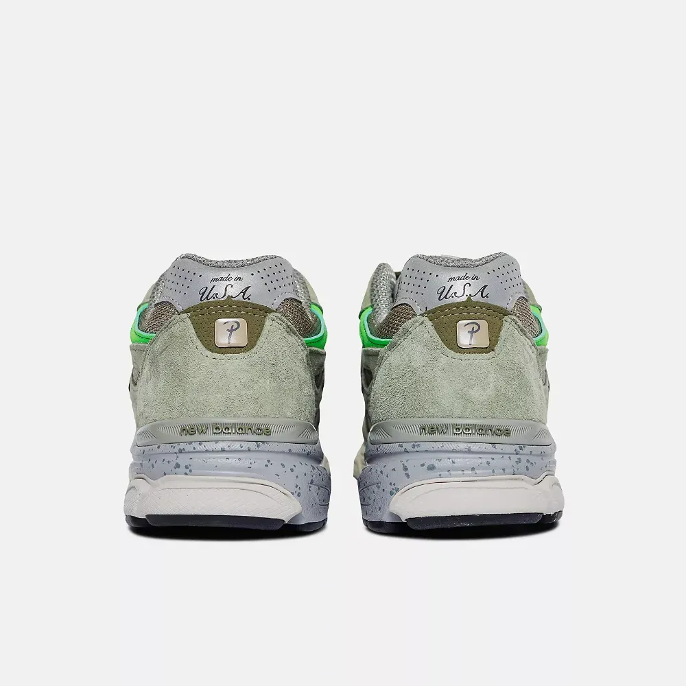 Patta x New Balance 990v3 MiUSA Keep Your Family Close Olive foto 4