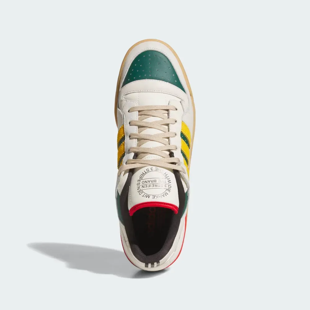 adidas Forum 84 Low CL Cream White Crew Yellow Collegiate Green foto 2