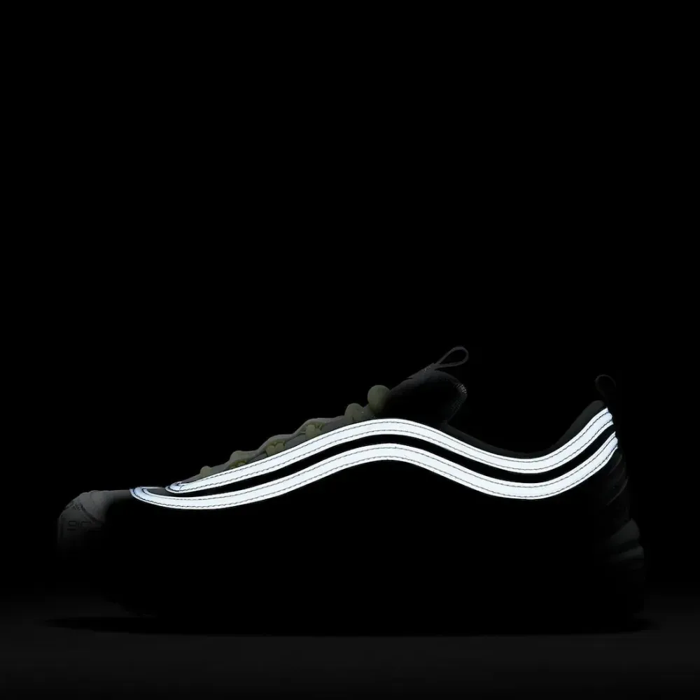 Nike Air Max 97 Reflective Logo White Black Pure Platinum Volt foto 6