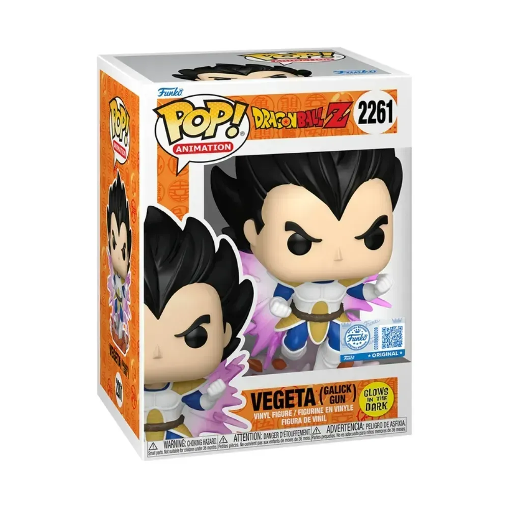 Funko Pop! Dragon Ball Z Vegeta Galick Gun Glow #2261 foto 1