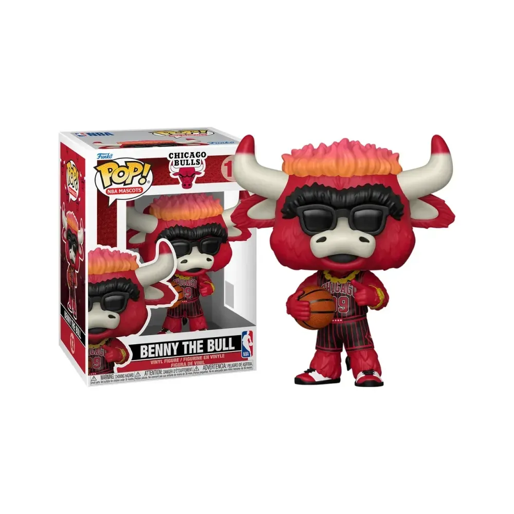 Funko Pop! NBA Mascots Chicago Bulls Benny the Bull #13 foto 2