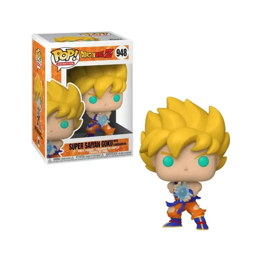 Funko Pop!  Dragon Ball Z Goku Super Saiyajin Kamehameha #948 foto 2