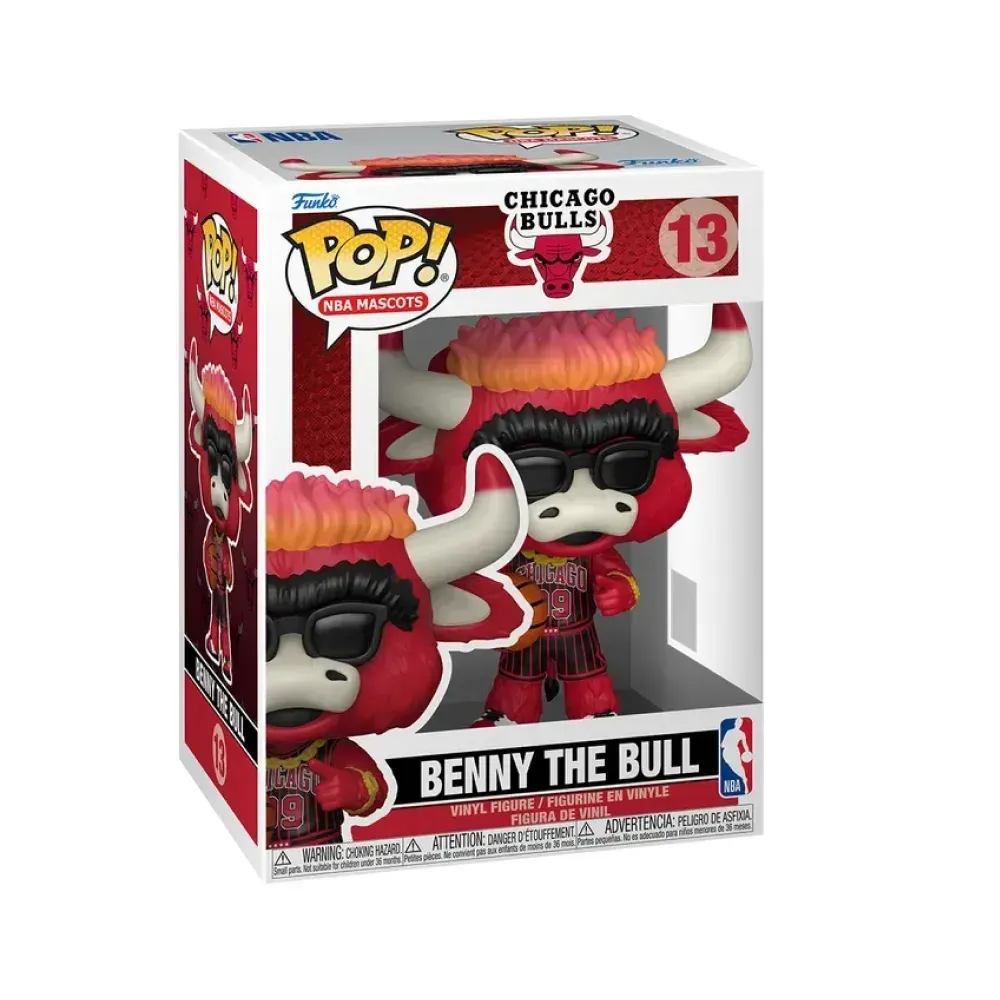 Funko Pop! NBA Mascots Chicago Bulls Benny the Bull #13 foto 1
