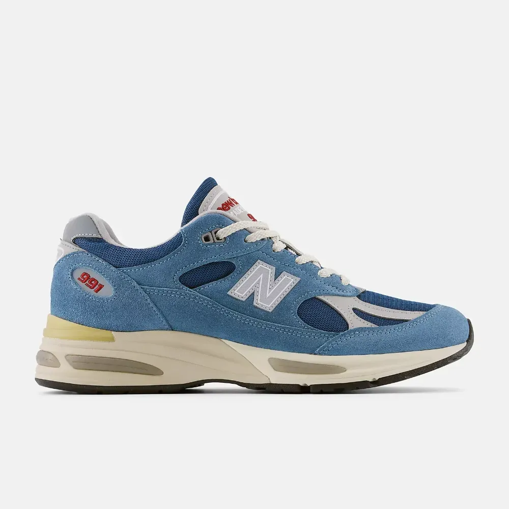 New Balance Made in UK 991V2 Bluesteel Poseidon Harbor Mist foto 1