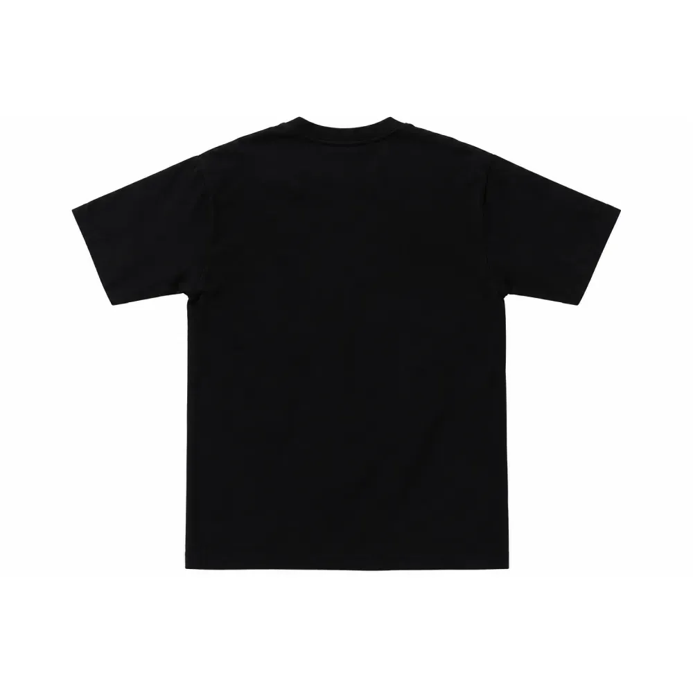 Camiseta BAPE Fans Scarf College Black foto 1