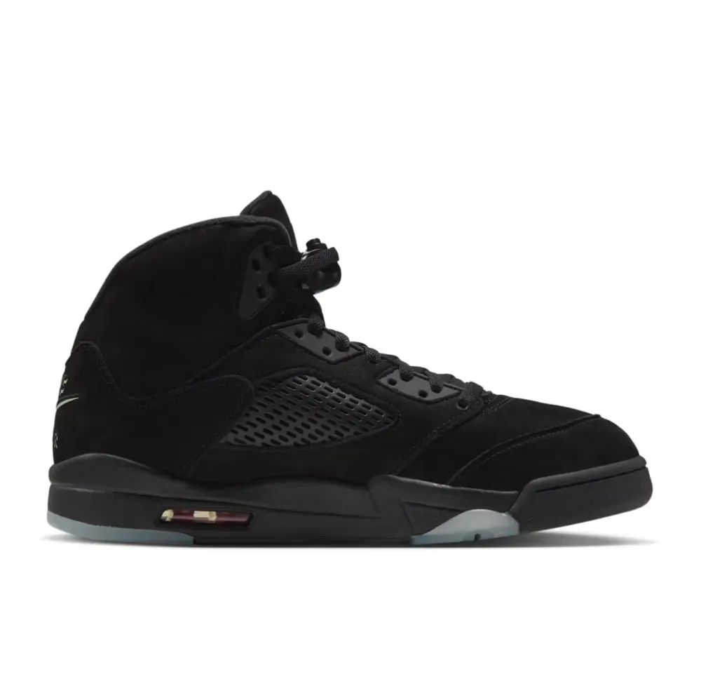 Air Jordan 5 Halloween Black Picante Red foto 3