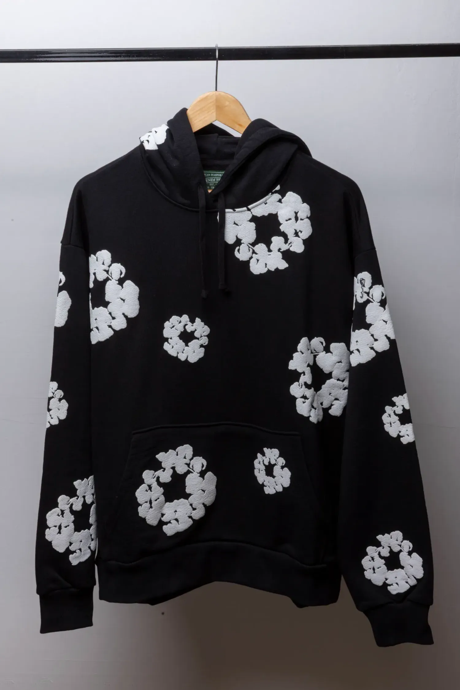 Moletom Denim Tears The Cotton Wreath Black
