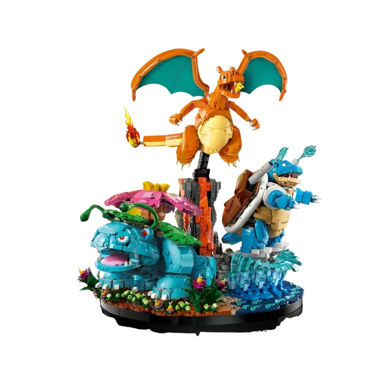 LEGO Pokémon Venusaur Charizard Blastoise #72153