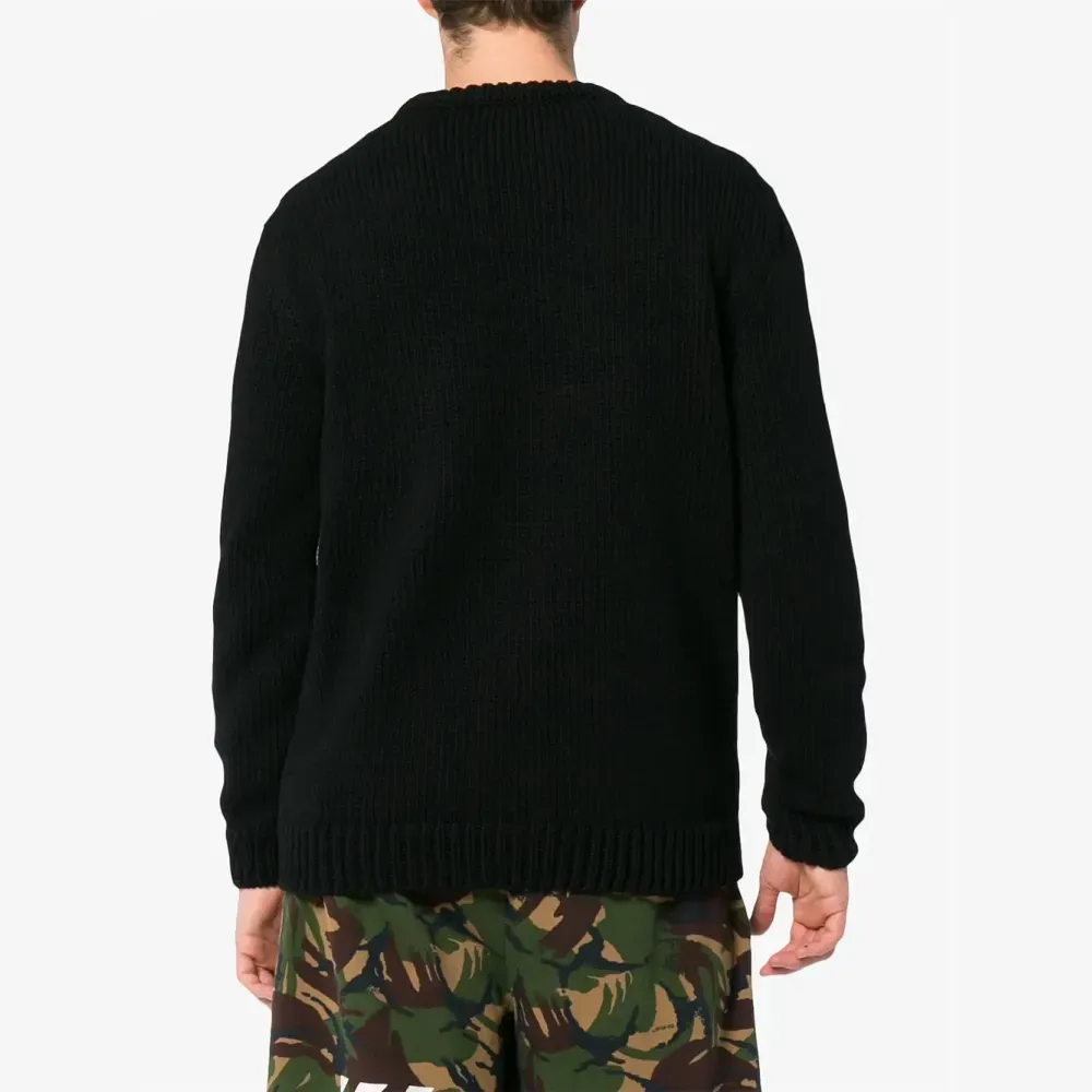 Suéter Gucci Copie Delle Copie Delle Idee Jumper Black foto 2