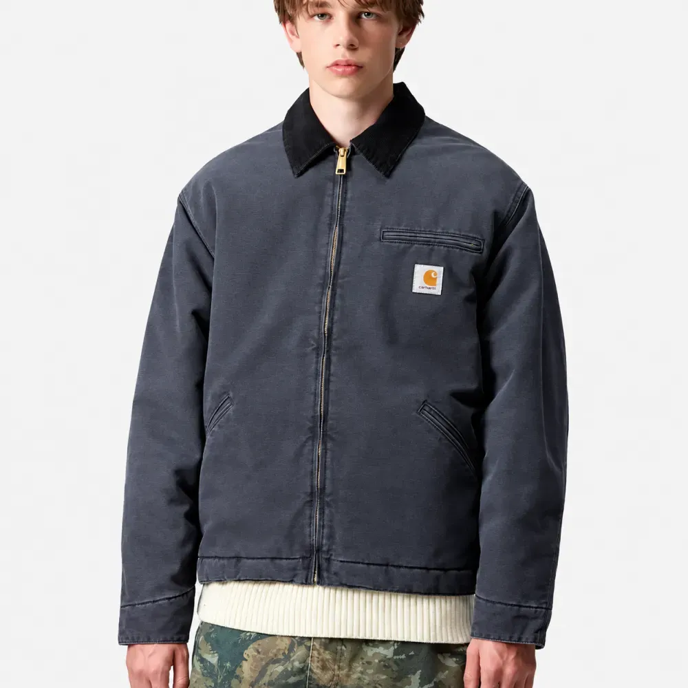 Jaqueta Carhartt OG Detroit Zip Midnight Blue foto 2