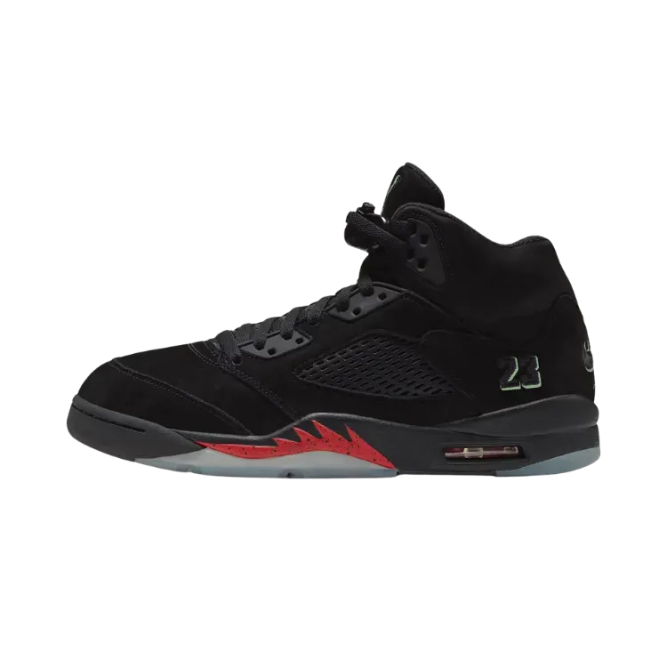 Air Jordan 5 Halloween Black Picante Red