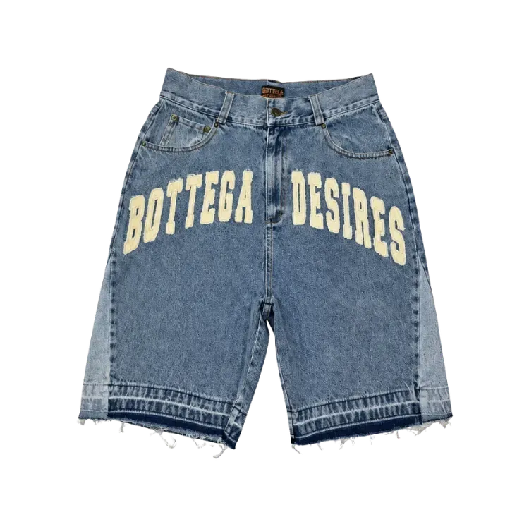 Bermuda Bottega Desires Jeans Blue