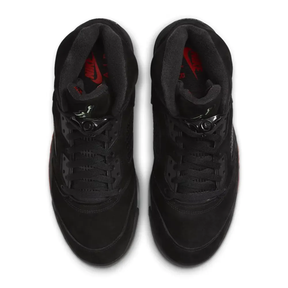 Air Jordan 5 Halloween Black Picante Red foto 2