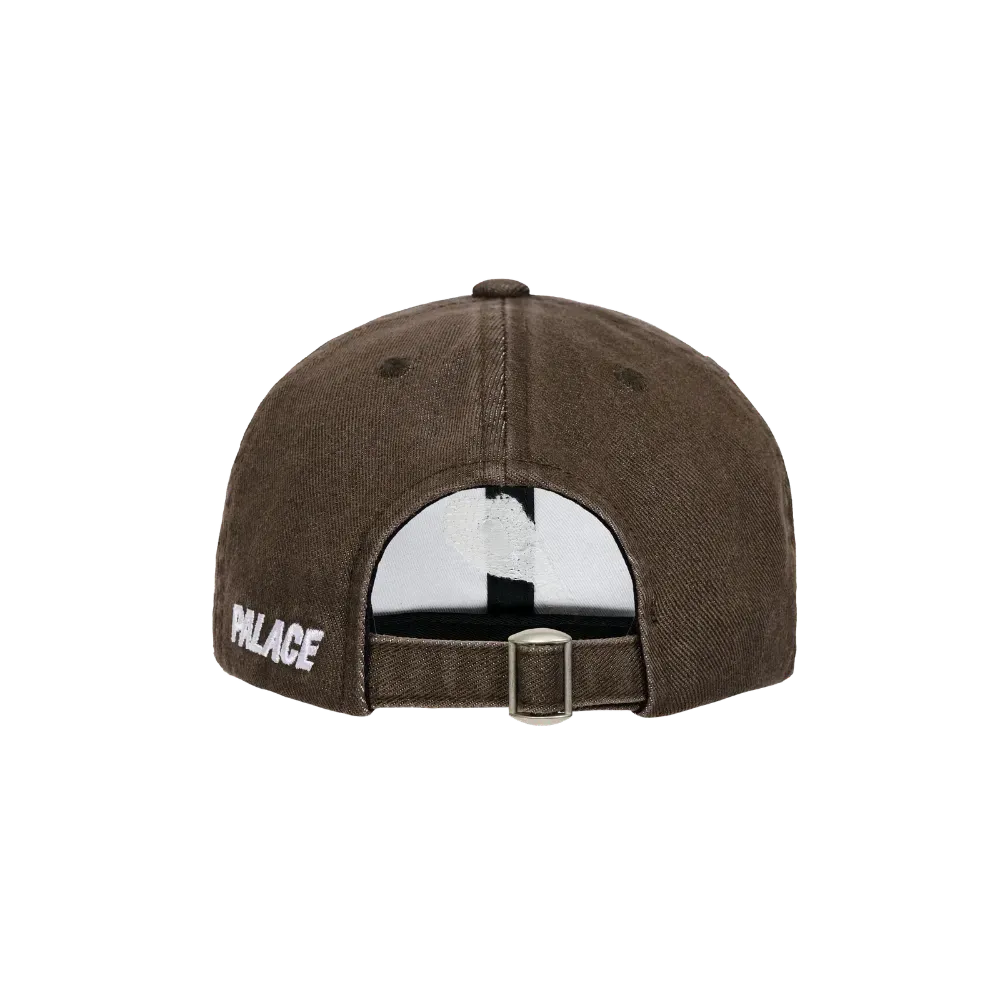 Boné Palace Bleached Denim P 6-Panel Brown foto 1