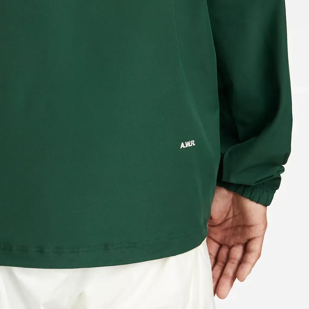 NOCTA x Nike Camiseta Long Sleeve Woven Pullover Green White foto 4