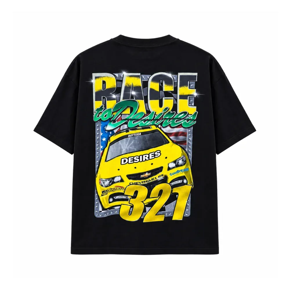 Camiseta Bottega Desires Race Black foto 1