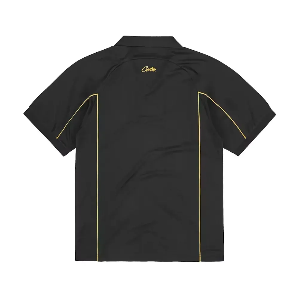 Camiseta Corteiz Talismo Football Jersey Black foto 1