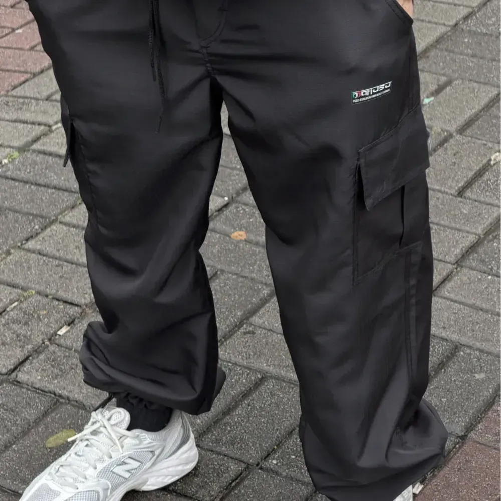 Calça MAFIUSU Cargo RipStop Black foto 1
