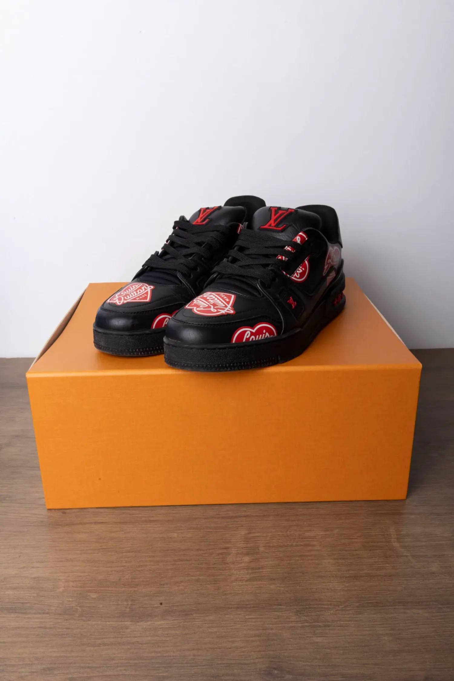 Nigo x Louis Vuitton LV Trainer Black