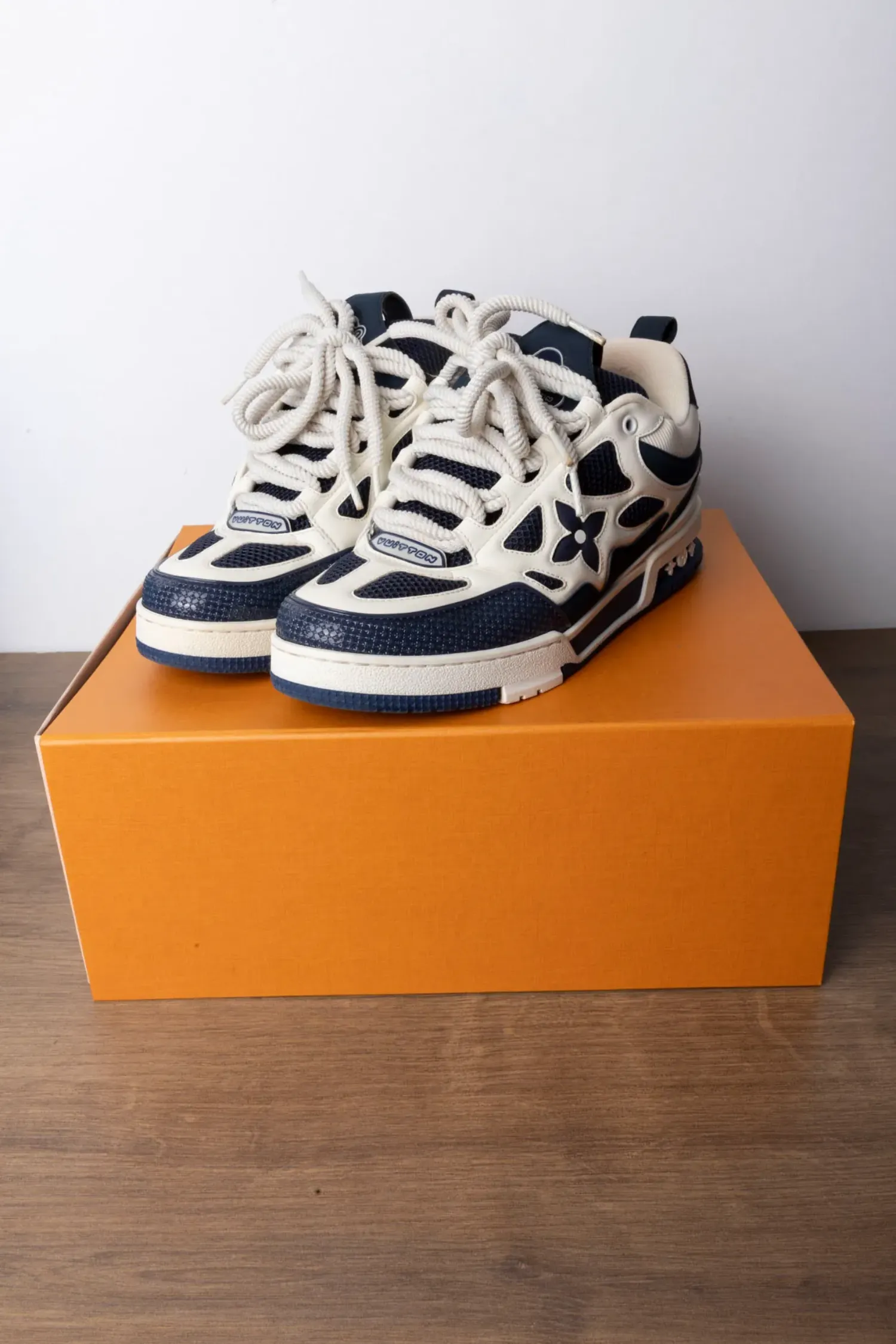 Louis Vuitton LV Skate Sneaker Marine White
