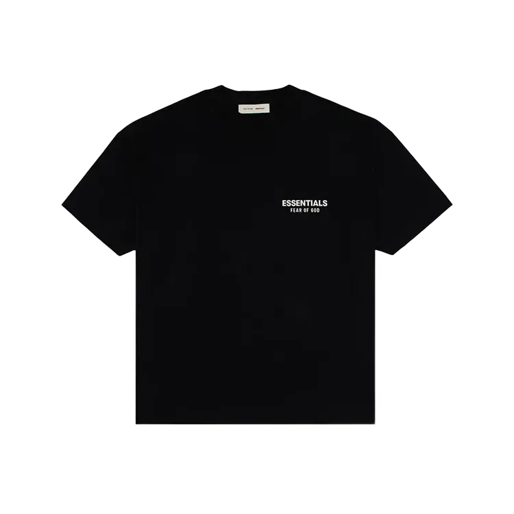 Camiseta Fear of God Essentials Classic Jet Black