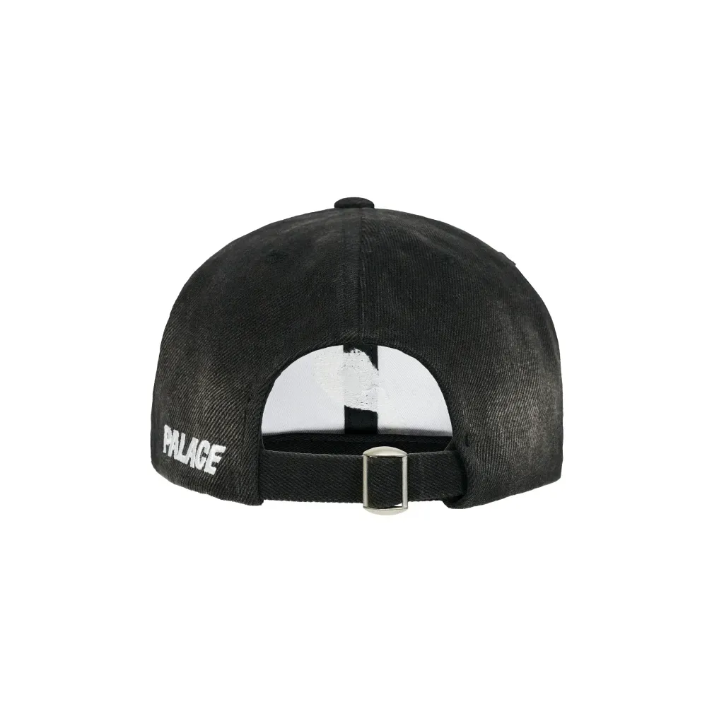 Boné Palace Bleached Denim P 6-Panel Black foto 1