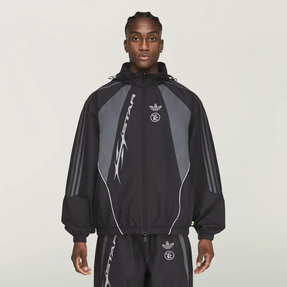 Hellstar x adidas Jaqueta Tracksuit Black foto 2