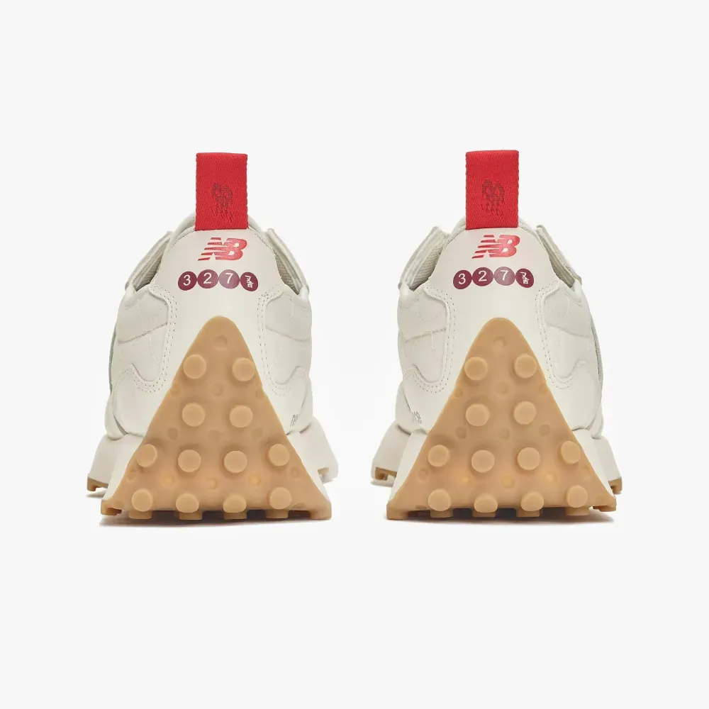 Pace x New Balance 327 The Pacer Cream White Red Gum foto 3