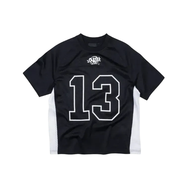 Camiseta Syna World 13 College Jersey Black White