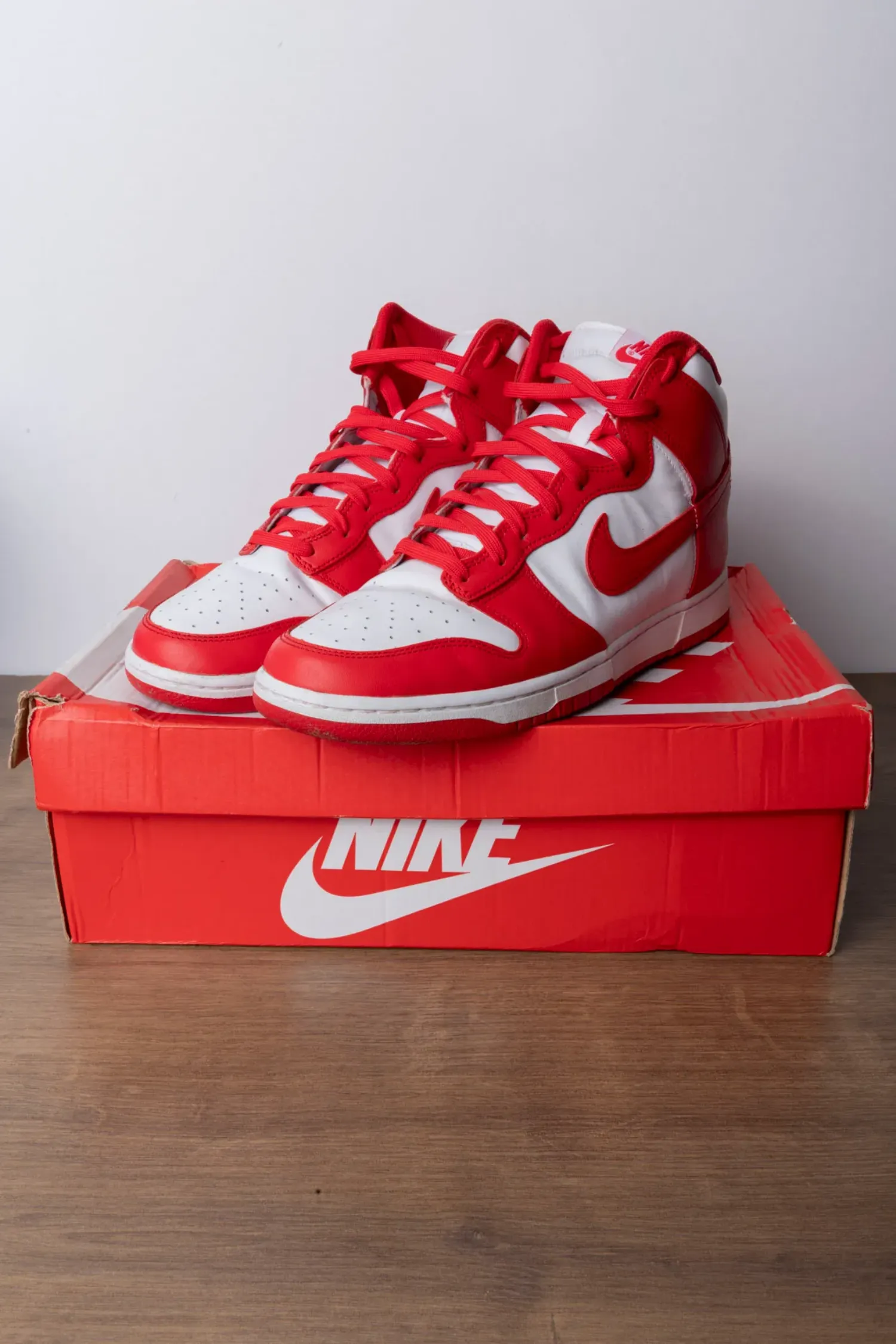Nike Dunk High Gym Red