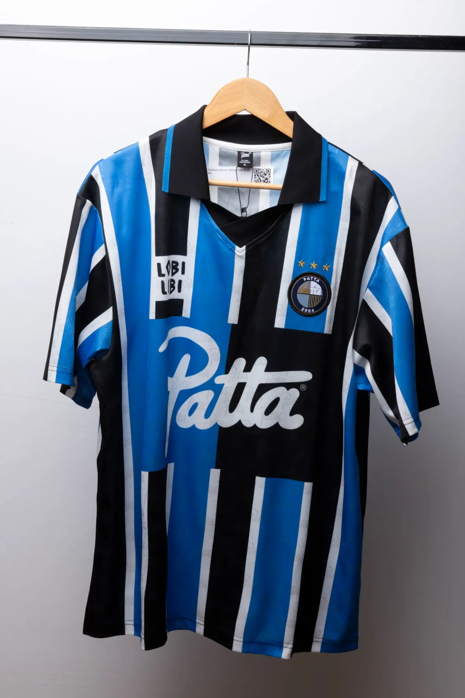 Camiseta Soccer Jersey Patta Blue