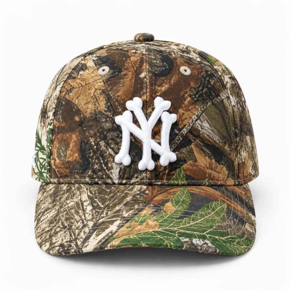 Boné oMA Studios NY Bones Hat Curved Brim Realtree - Droper