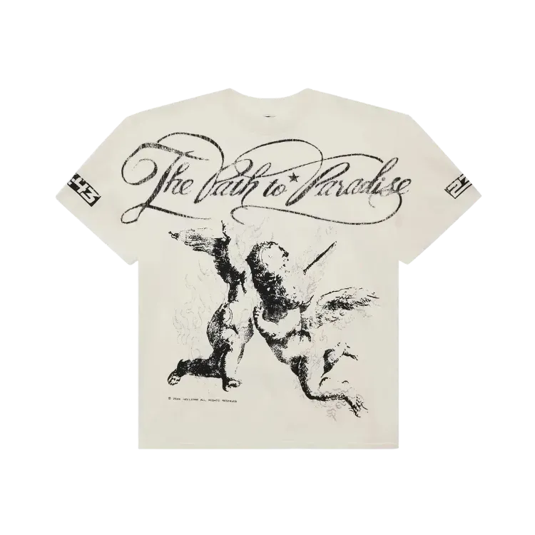 Camiseta Hellstar Path to Paradise White