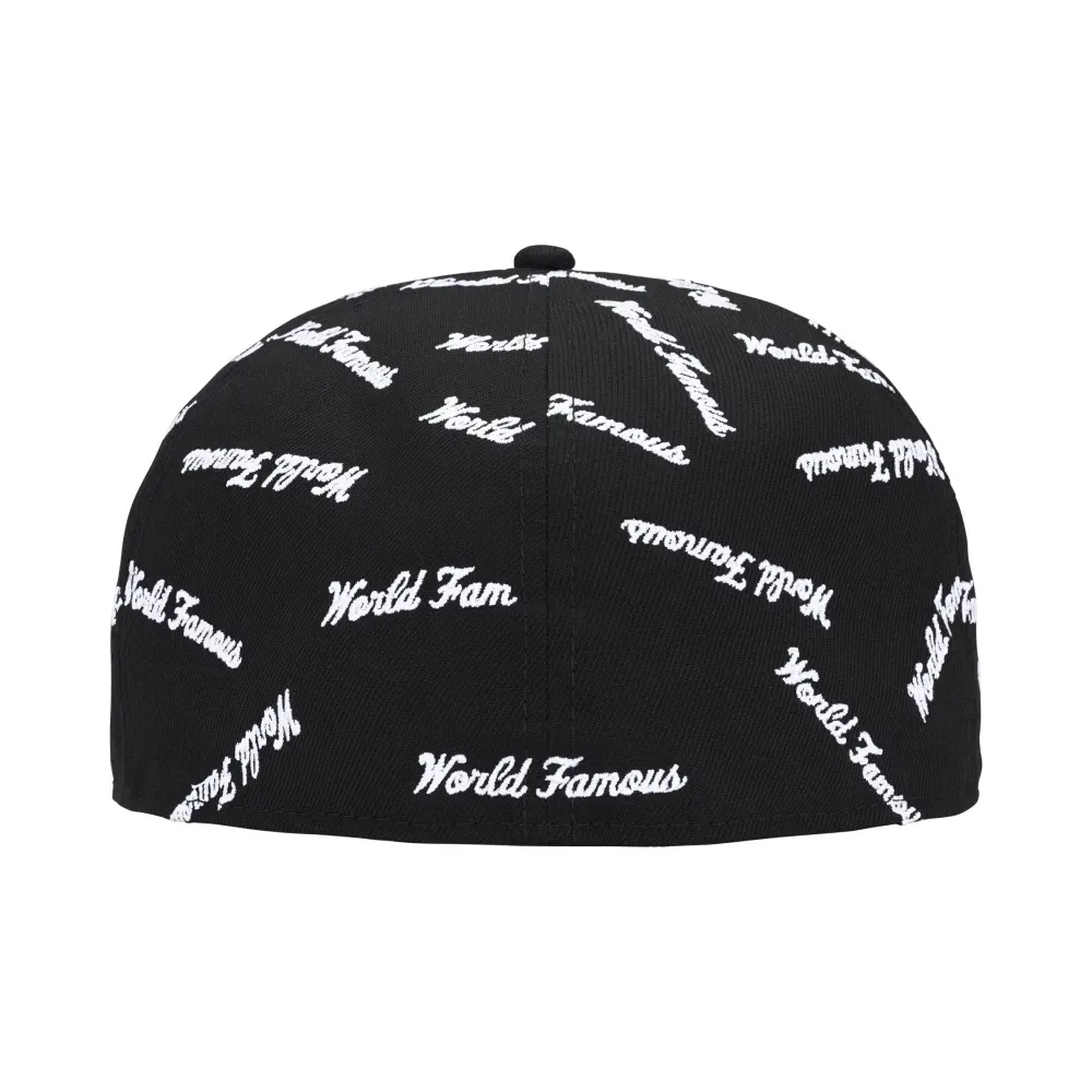 New Era x Supreme Boné World Famous Box Logo Black FW26-W8 foto 1