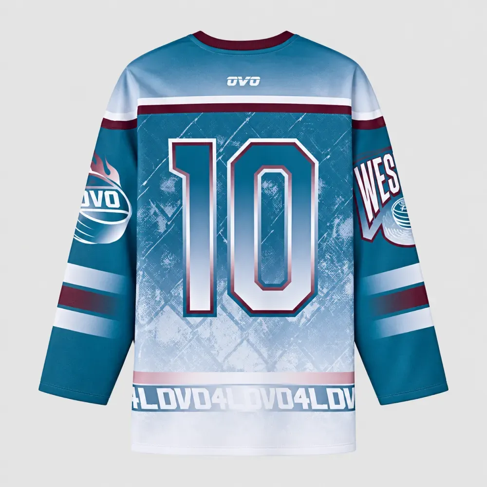 Camiseta OVO 4L West End Hockey Jersey Green foto 1