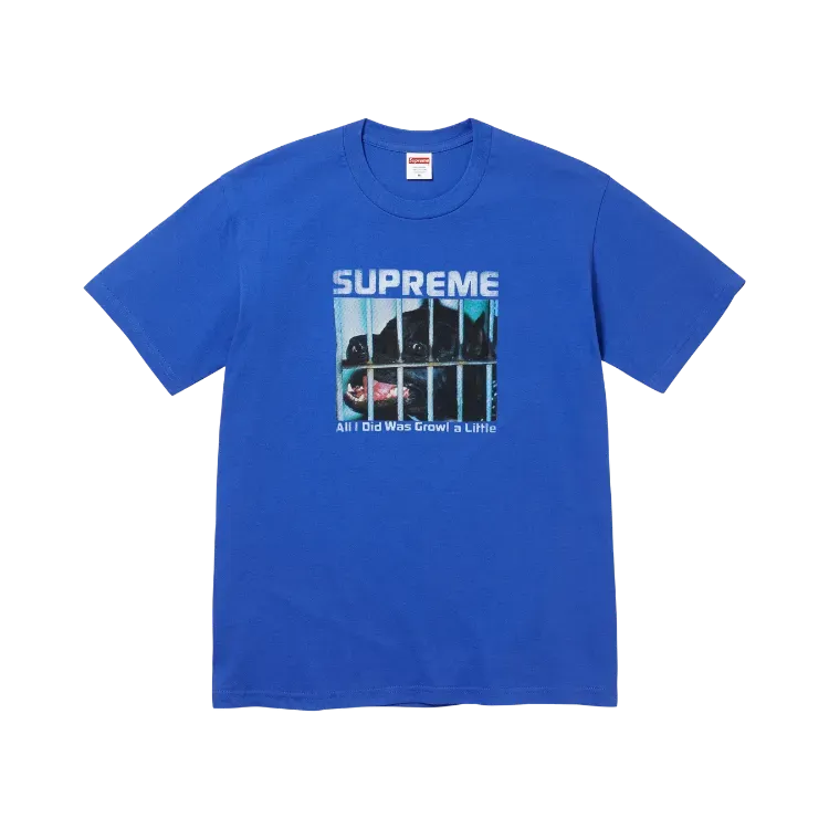 Camiseta Supreme Growl Royal FW26-W8