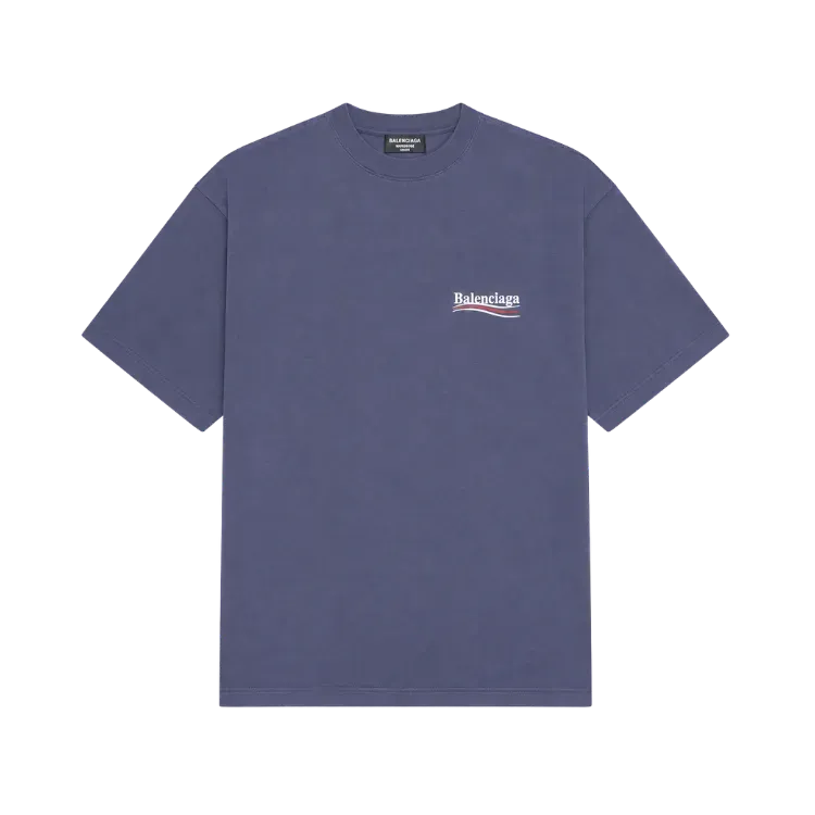 Camiseta Balenciaga Political Campaign Dark Grey