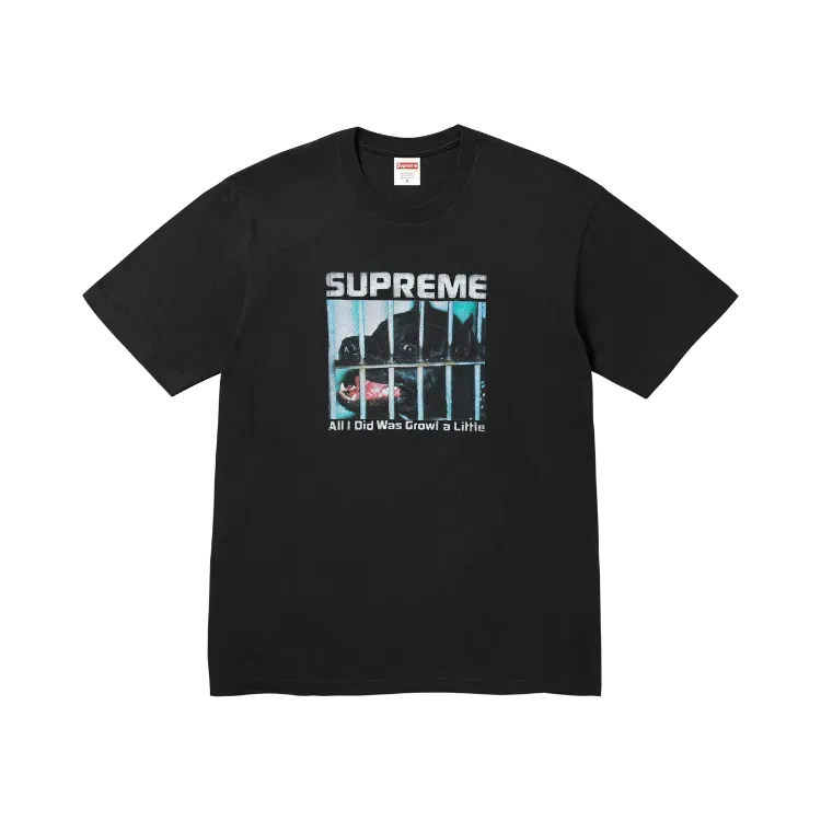 Camiseta Supreme Growl Black FW26-W8