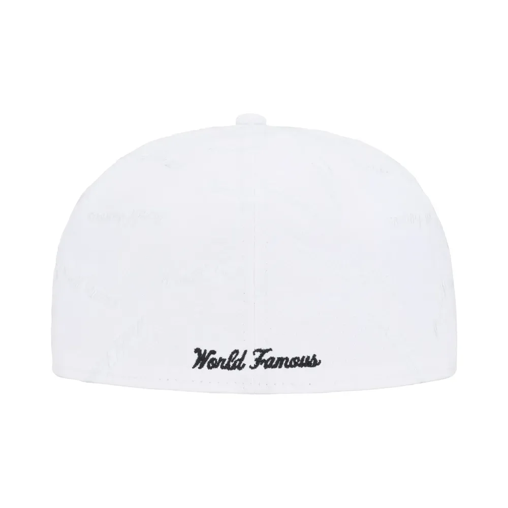 New Era x Supreme Boné World Famous Box Logo White FW26-W8 foto 1