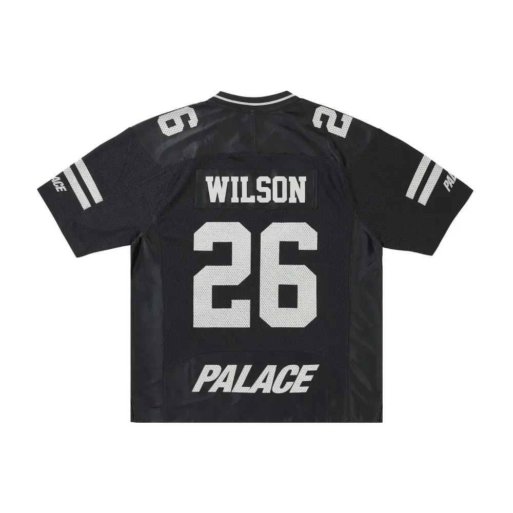 Camiseta Palace Mesh Team Jersey Black foto 1