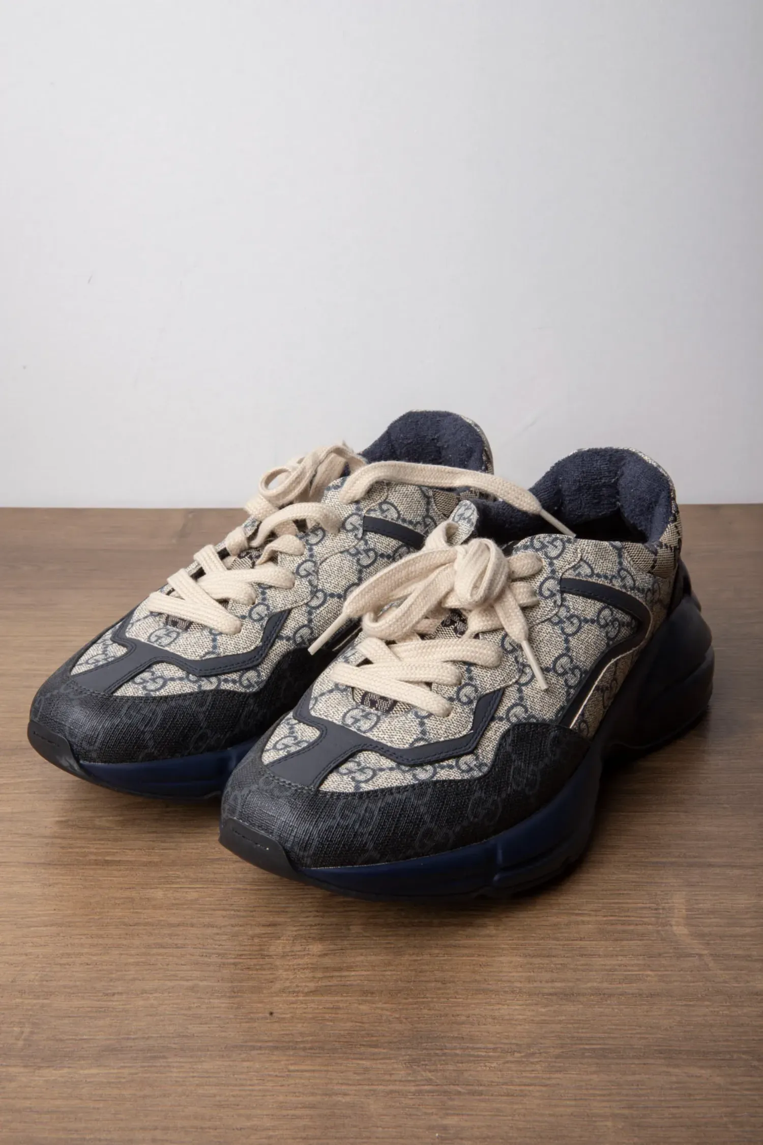 Gucci Rhyton Canvas GG Azul