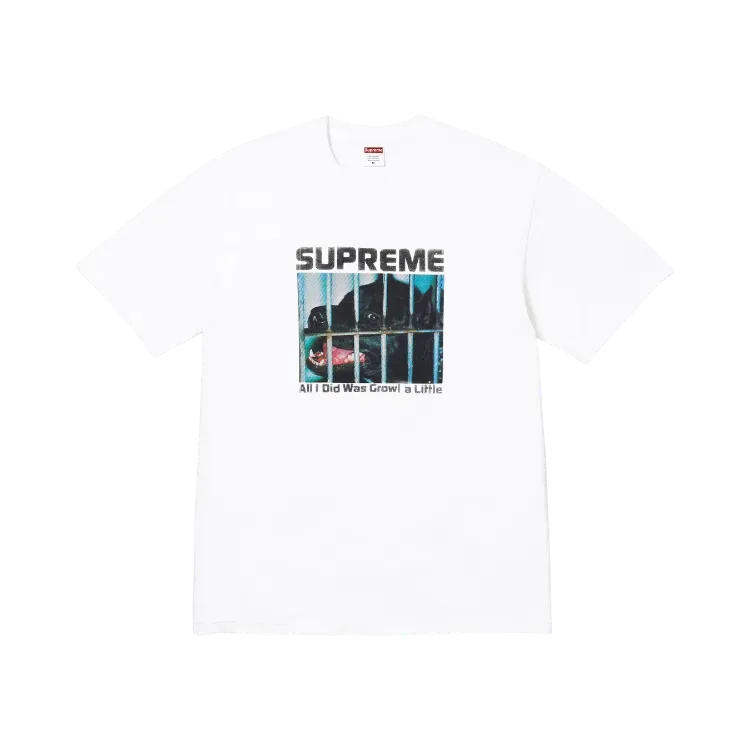 Camiseta Supreme Growl White FW26-W8